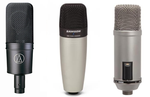Condensor microphones suitable for Community Radio Broadcasting